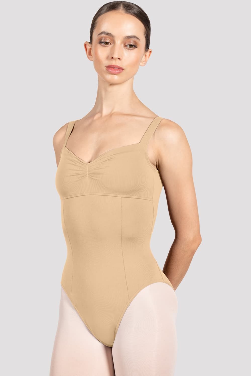 Ladies Ava Tank Leotard - L4265 - Sand
