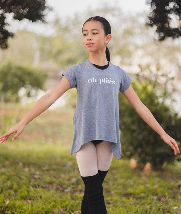 Oh Pliés Girls Tunic Tee
