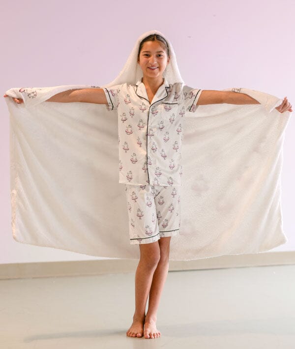 Paw De Chat Hooded Blanket