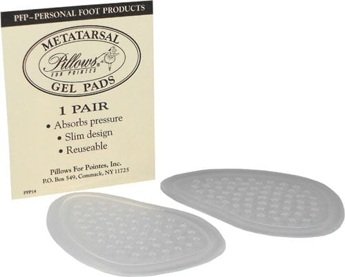 Pillows for Pointes Metatarsal Clear Gel Pads