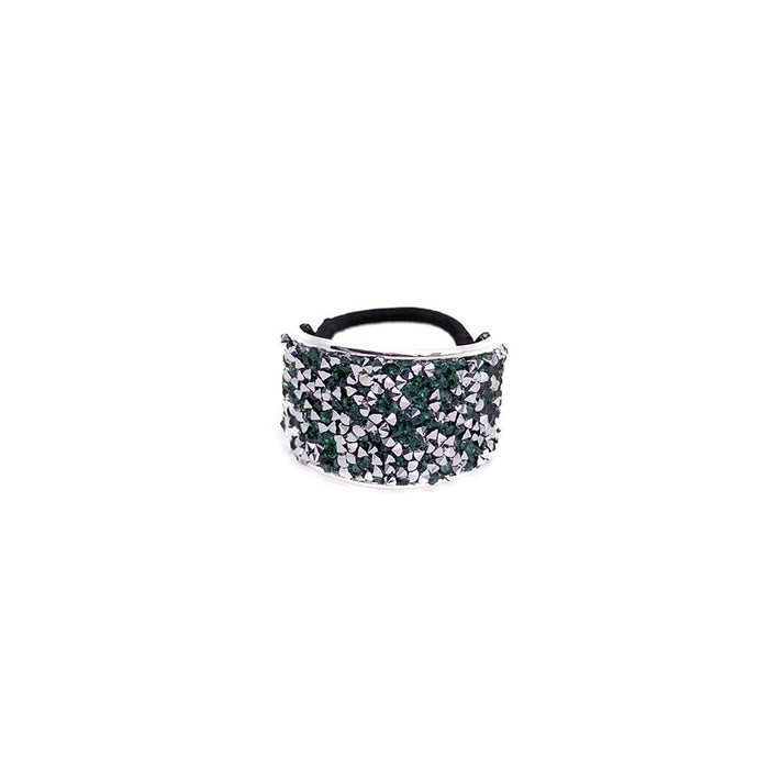 Floral headband on a white background