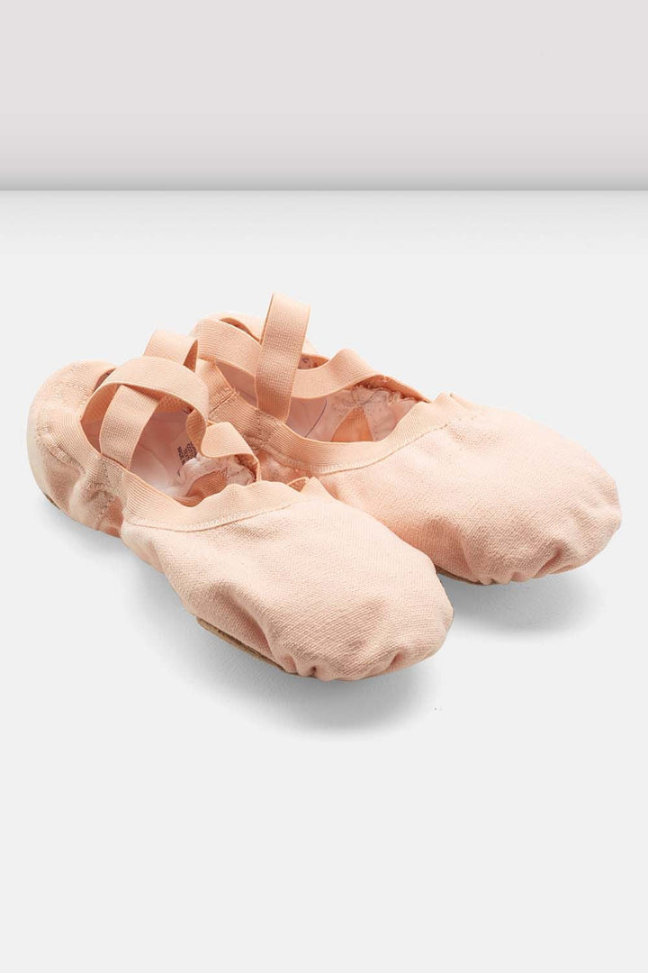 Childrens Pro-Elastic Canvas Ballet Shoes - BLOCH Dance US