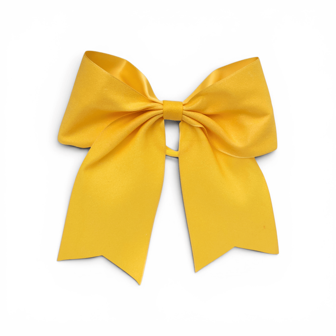 Long Tail Satin Glitter 8" Hair Bows