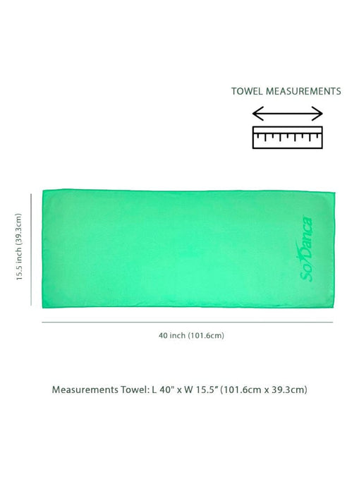 So Danca AC27 Sweat Towel - Measurements