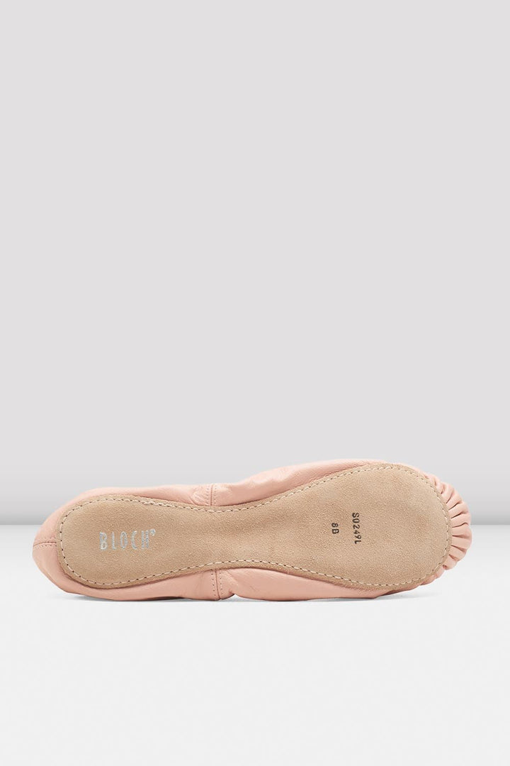 Childrens Giselle Leather Ballet Shoes - BLOCH Dance US
