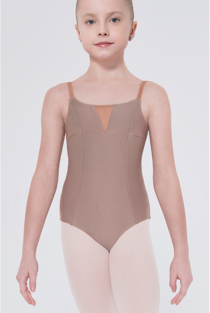 Wear Moi Ruby Mesh V-Front Camisole Leotard - Adult/Child