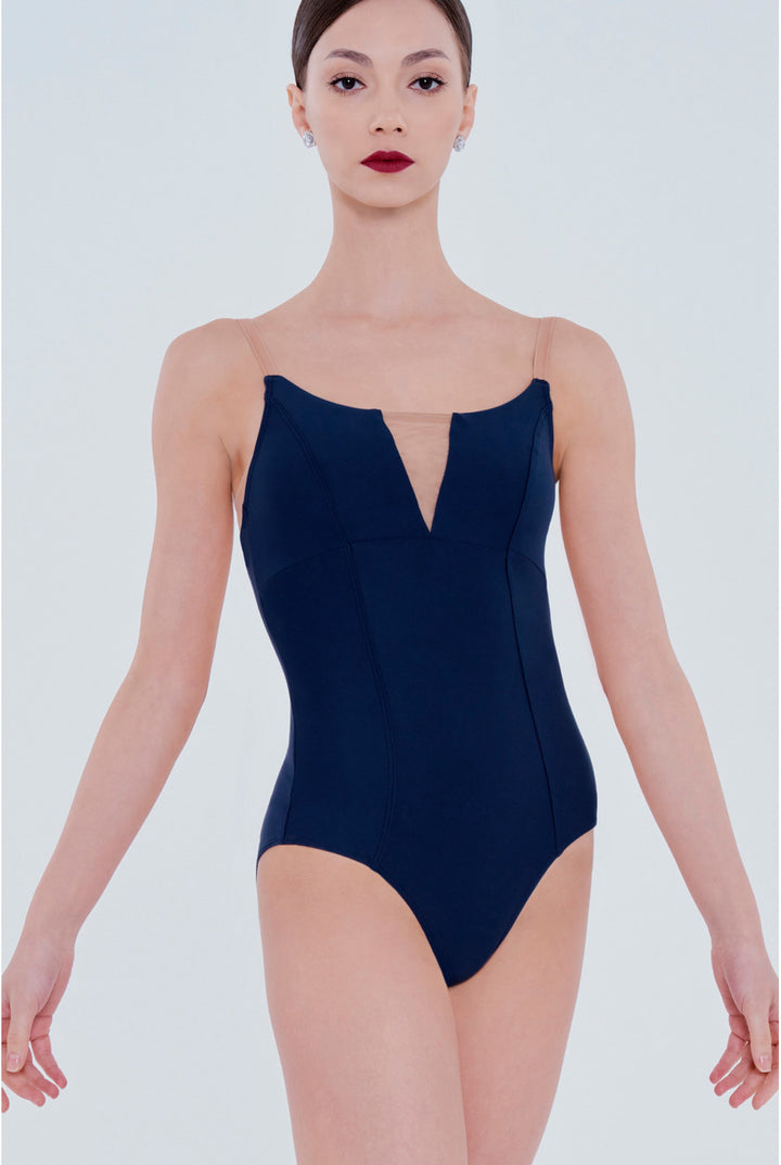 Wear Moi Ruby Mesh V-Front Camisole Leotard - Adult/Child