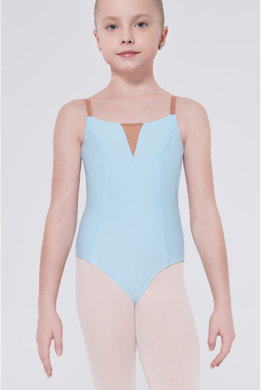 Wear Moi Ruby Mesh V-Front Camisole Leotard - Adult/Child
