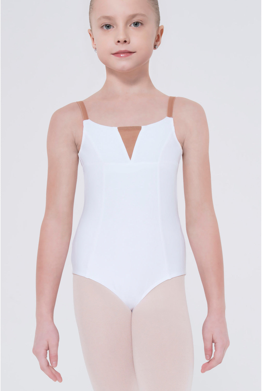 Wear Moi Ruby Mesh V-Front Camisole Leotard - Adult/Child