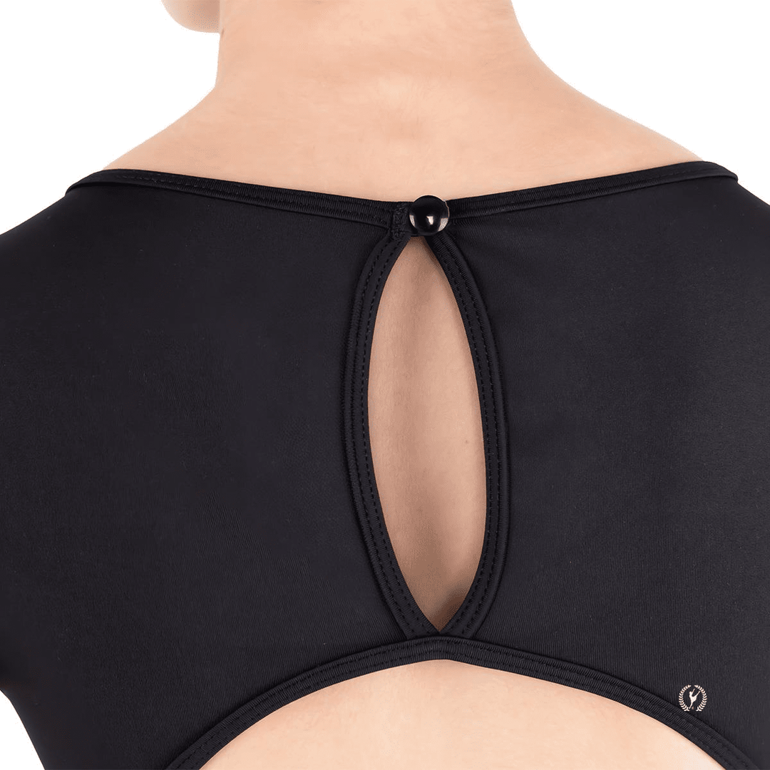 Eurotard 44491/C Open Back Cap Sleeve Leotard