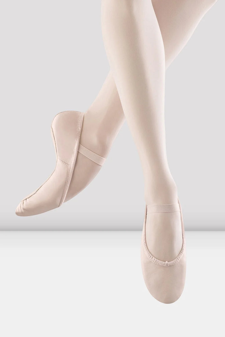 Bloch "Dansoft" Pink Leather Full Sole Ballet Shoes - Adult