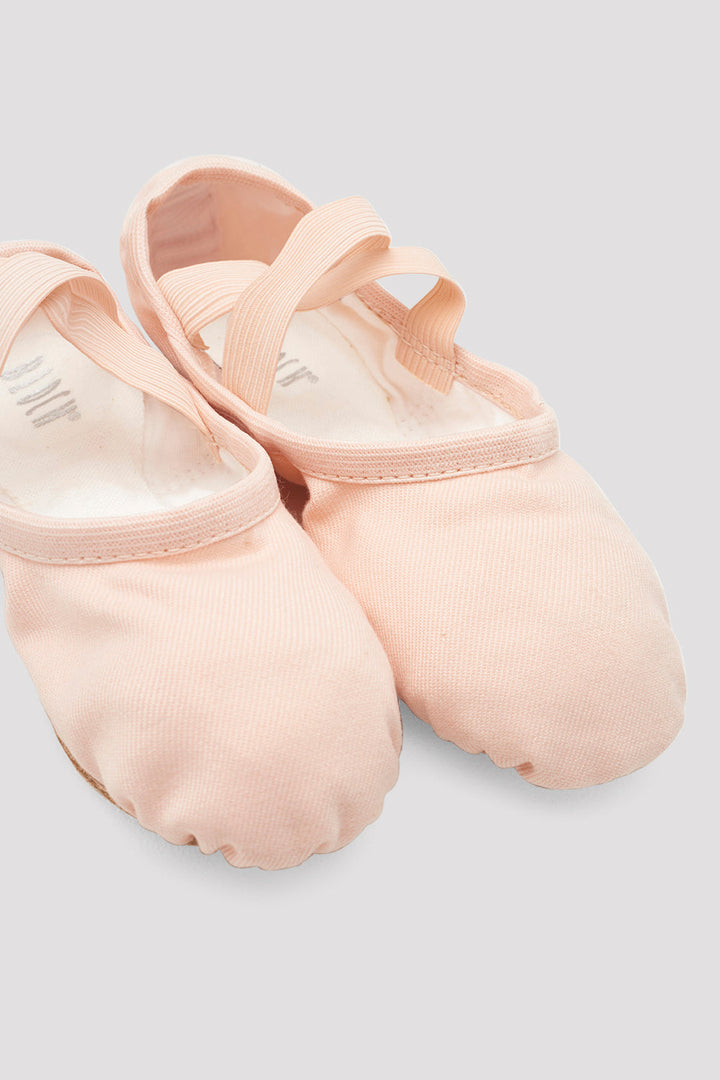 Childrens Performa Stretch Canvas Ballet Shoes - BLOCH Dance US