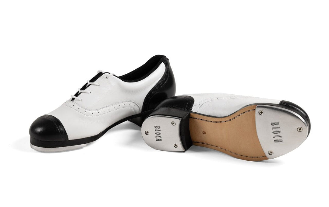Black and White J Sams Tap Shoes
