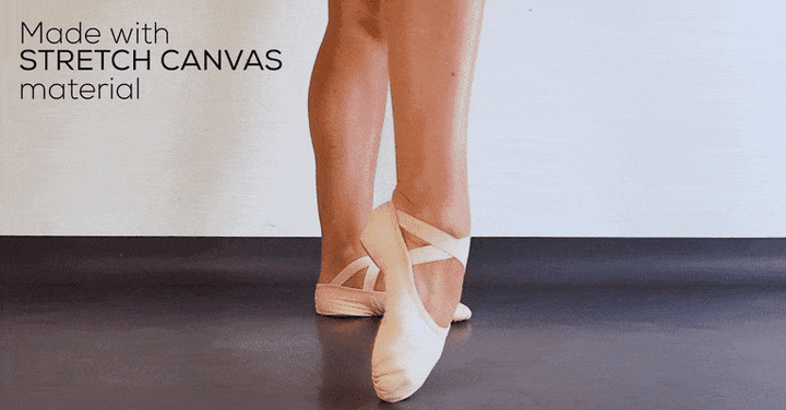 So Danca SD16 Bliss Canvas Split Sole Ballet Shoe - Adult