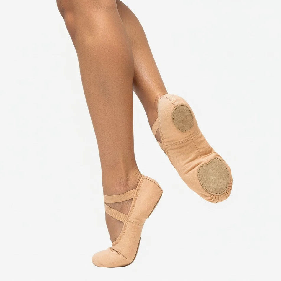 So Danca SD16 Bliss Canvas Split Sole Ballet Shoe - Adult