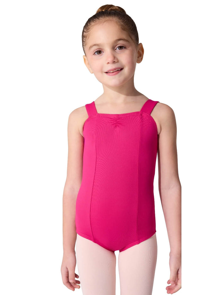 Studio Collection Wide Strap Camisole Leotard - Girls