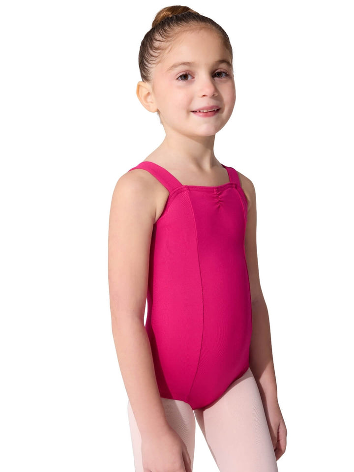 Studio Collection Wide Strap Camisole Leotard - Girls