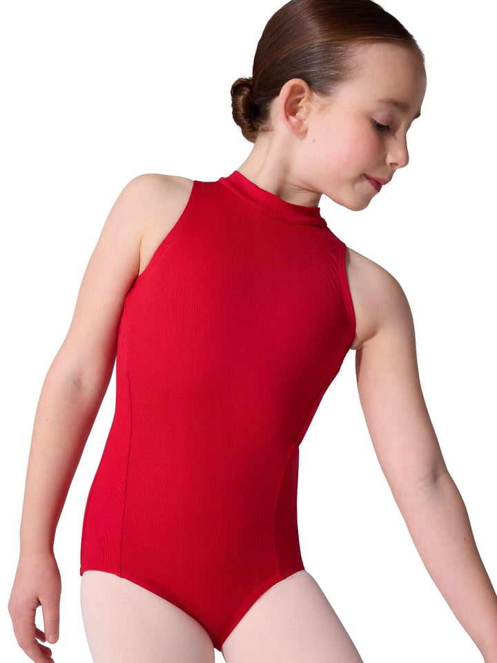Studio Collection High Neck Leotard - Girls