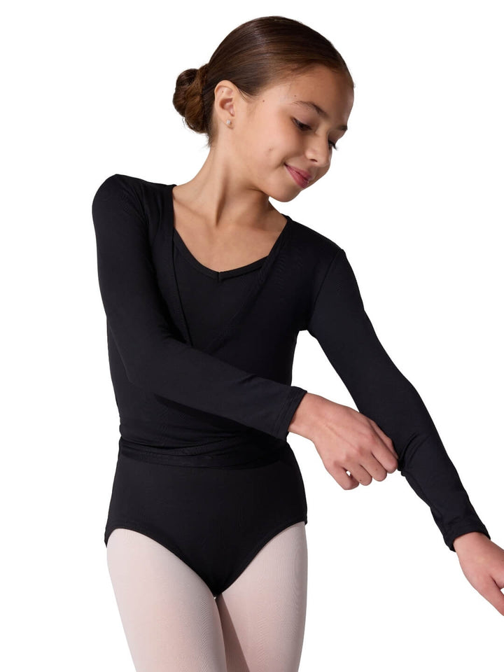 Studio Collection Wrap Top - Girls