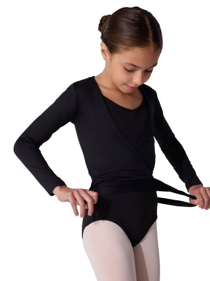 Studio Collection Wrap Top - Girls