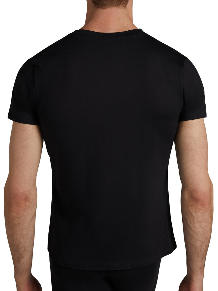 Capezio Studio Collection Crew Neck Tee Mens Black SE1061M