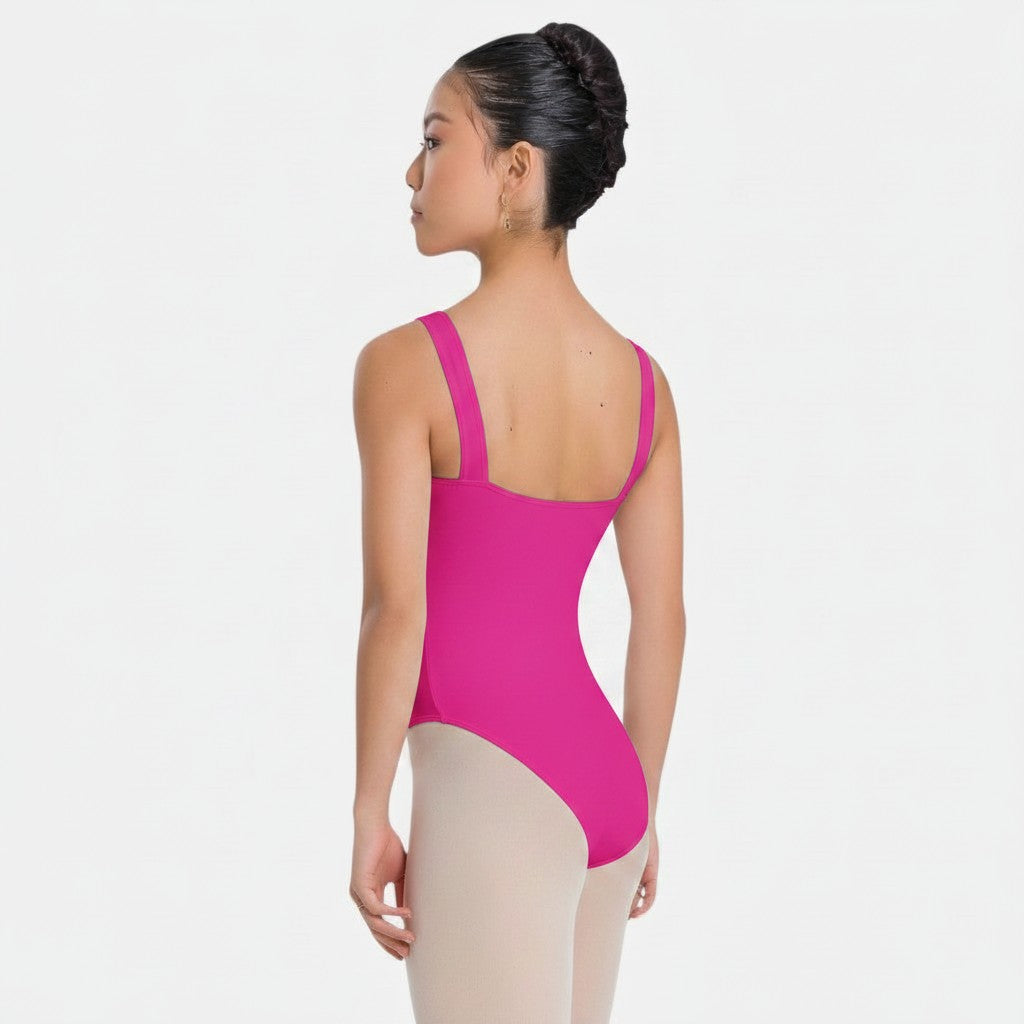 So Danca Amelia Adult Tank Leotard with Princess Seams - UPDATED - SL10 - Dark Pink