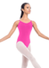 So Danca SL105/SL106 Camisole Leotard with a Smooth Front Adult Dark Pink