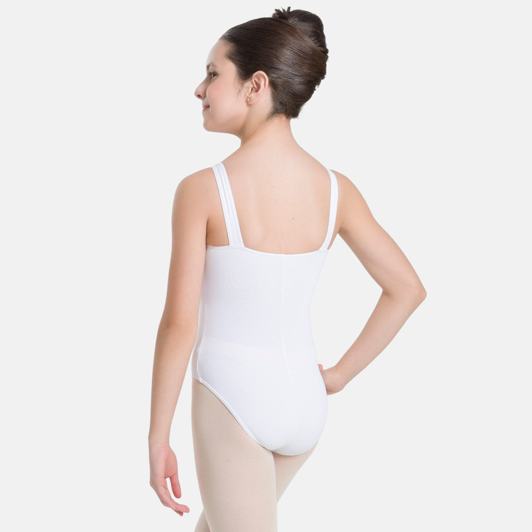 So Danca Millie Child Tank Leotard with Princess Seams - UPDATED - SL11 - White