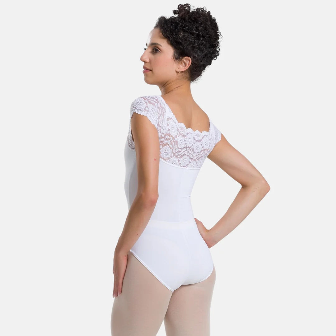 So Danca SL16/17 Cap Sleeve Lace Leotard