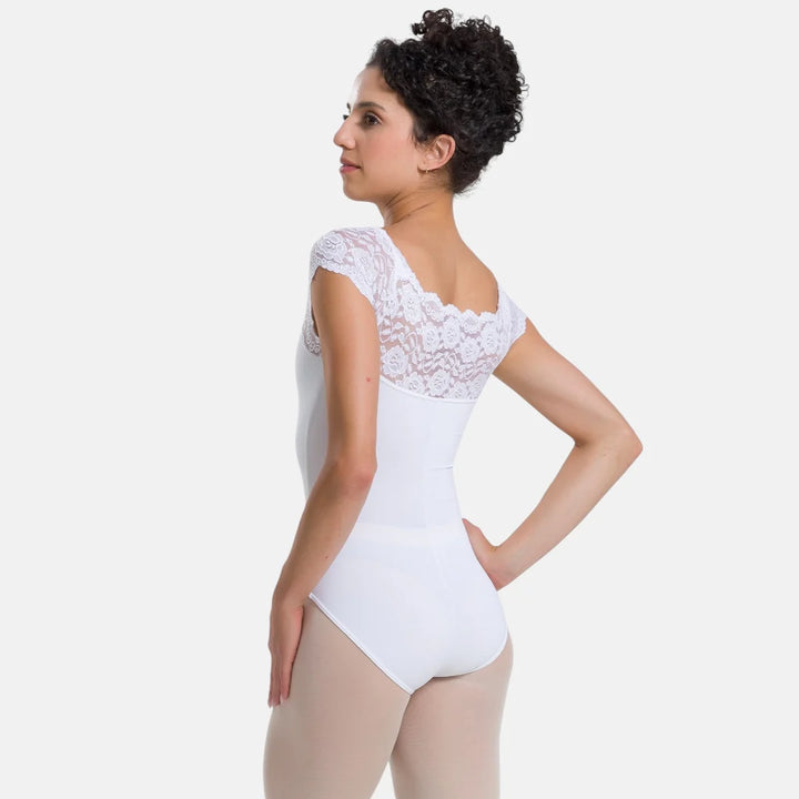 So Danca SL16/17 Cap Sleeve Lace Leotard