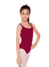 So Danca SL18/SL19 Camisole Leotard with Empire Waist and Strappy Back Child - Burgundy