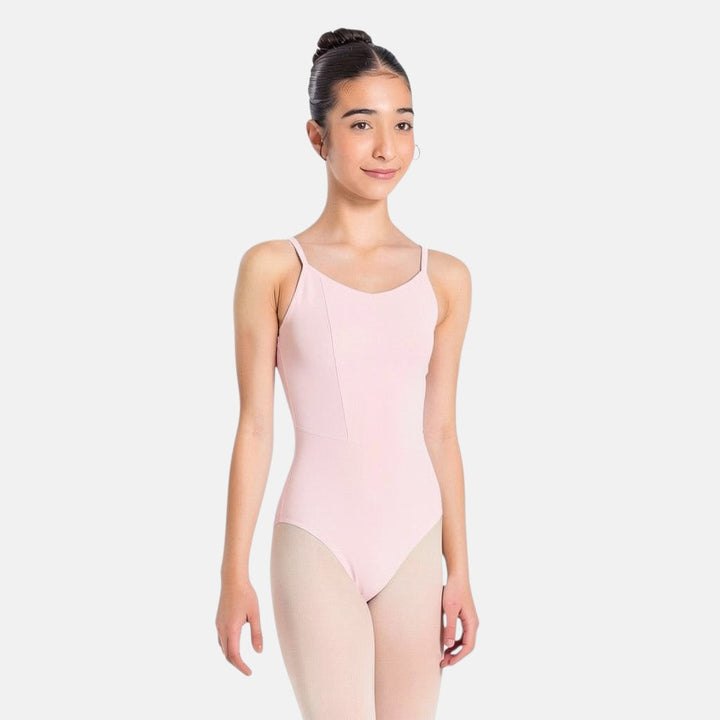 Sissy Child Camisole Leotard with Princess Seams - SL215 - Burgundy