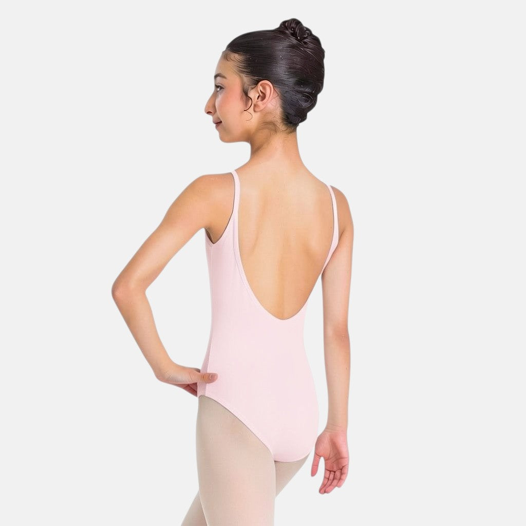 Sissy Child Camisole Leotard with Princess Seams - SL215 - Burgundy