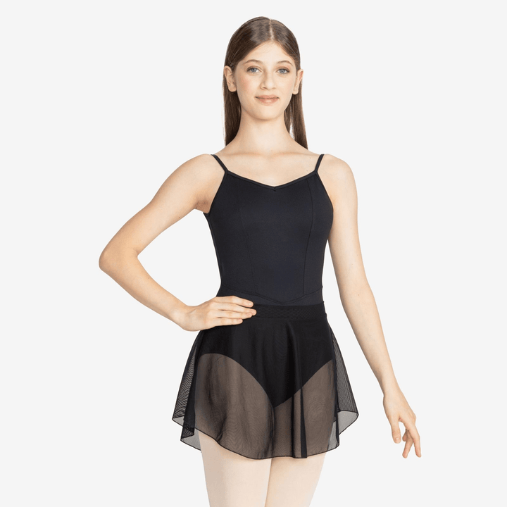 So Danca SL216 Wave Pull On Skirt - Black