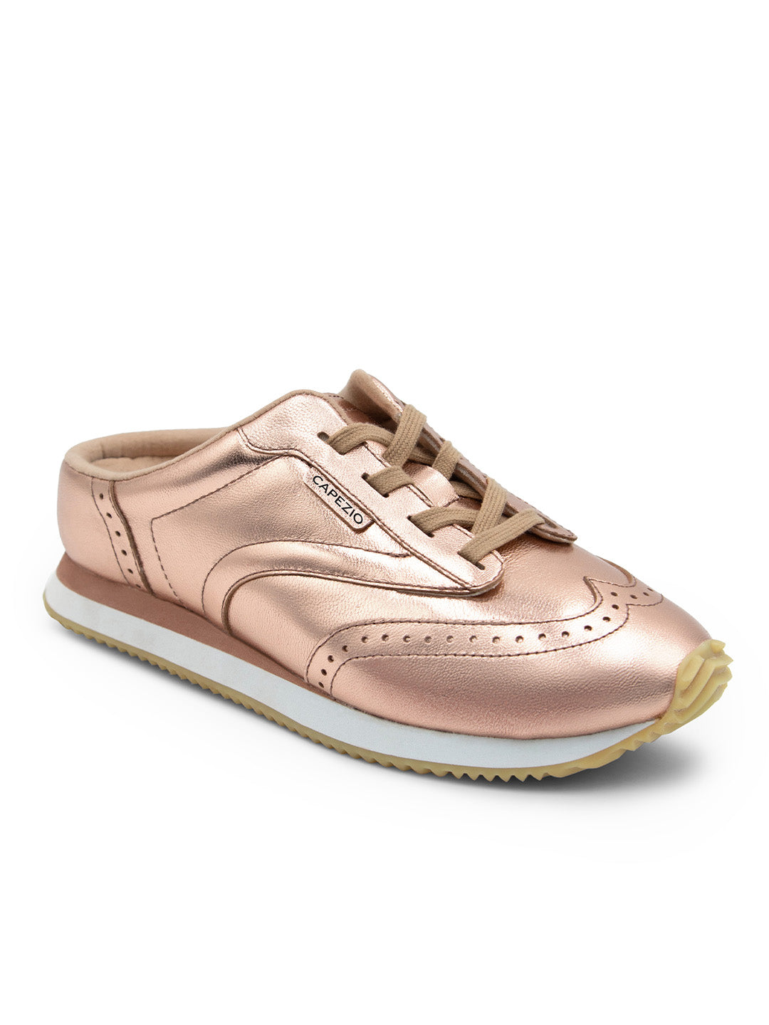 Roxy Leather Sneaker Slider