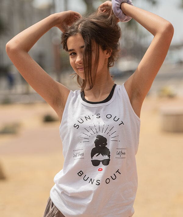 Sun's Out Buns' Out - Girls Tank
