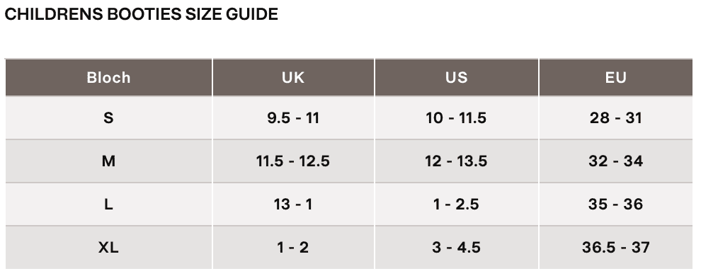 Bloch IM009BP/KBP Adult & Children's Warm Up Booties