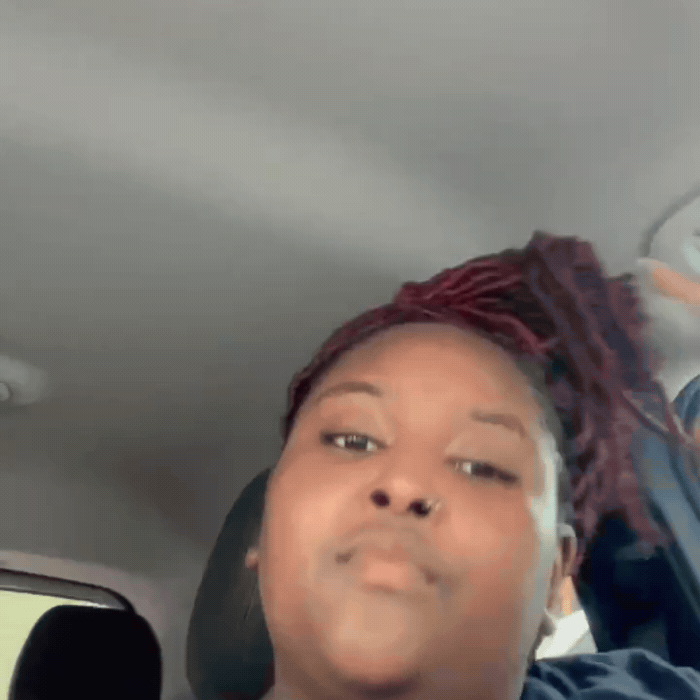 Scrunchie removal video clip