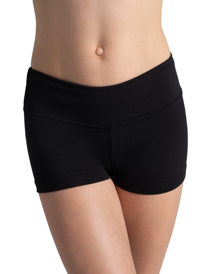 Capezio Gusset Short Girls Black TB130C