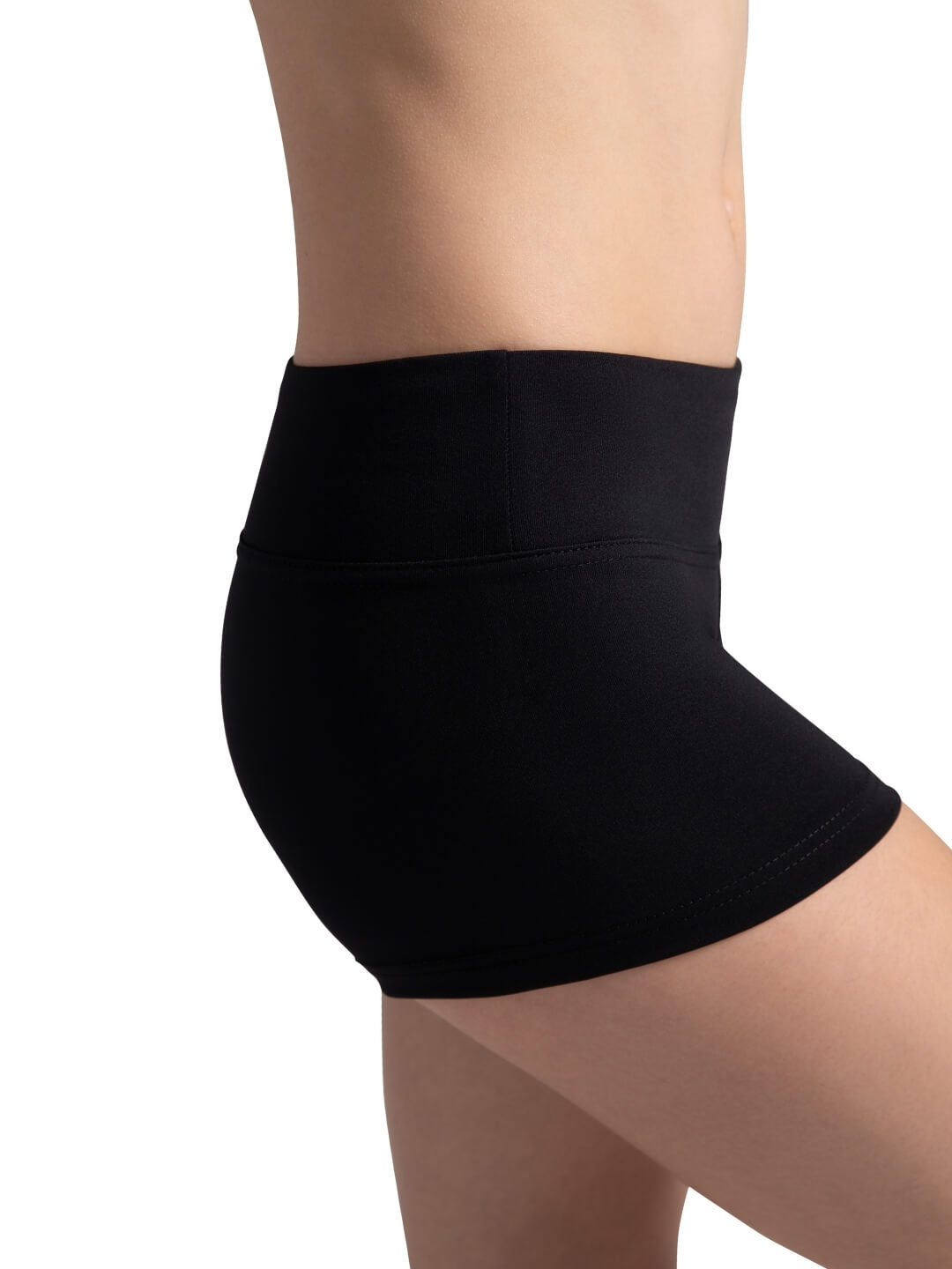 Capezio Gusset Short Girls Black TB130C