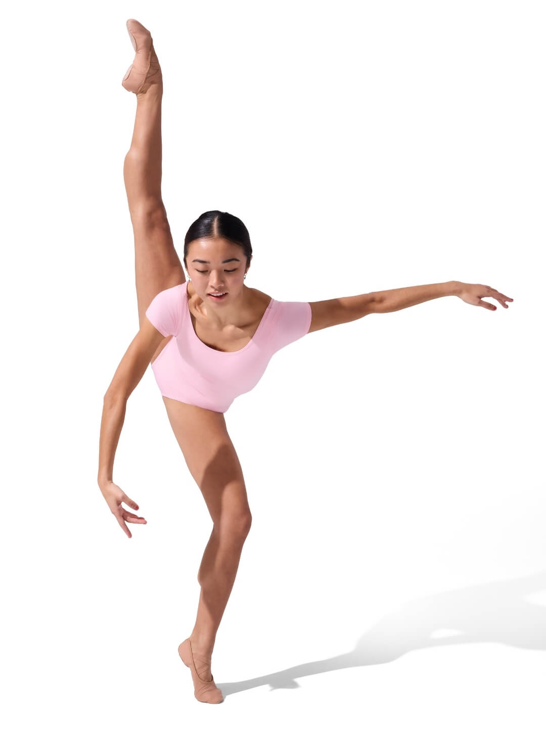Capezio Team Basics Short Sleeve Leotard - Adult