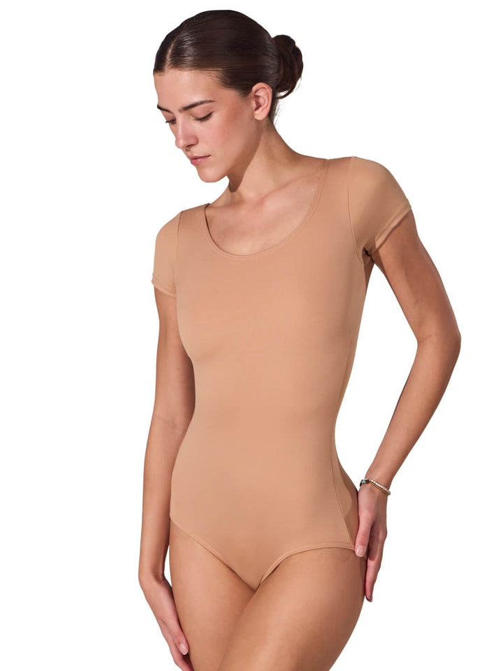 Capezio Team Basics Short Sleeve Leotard - Adult