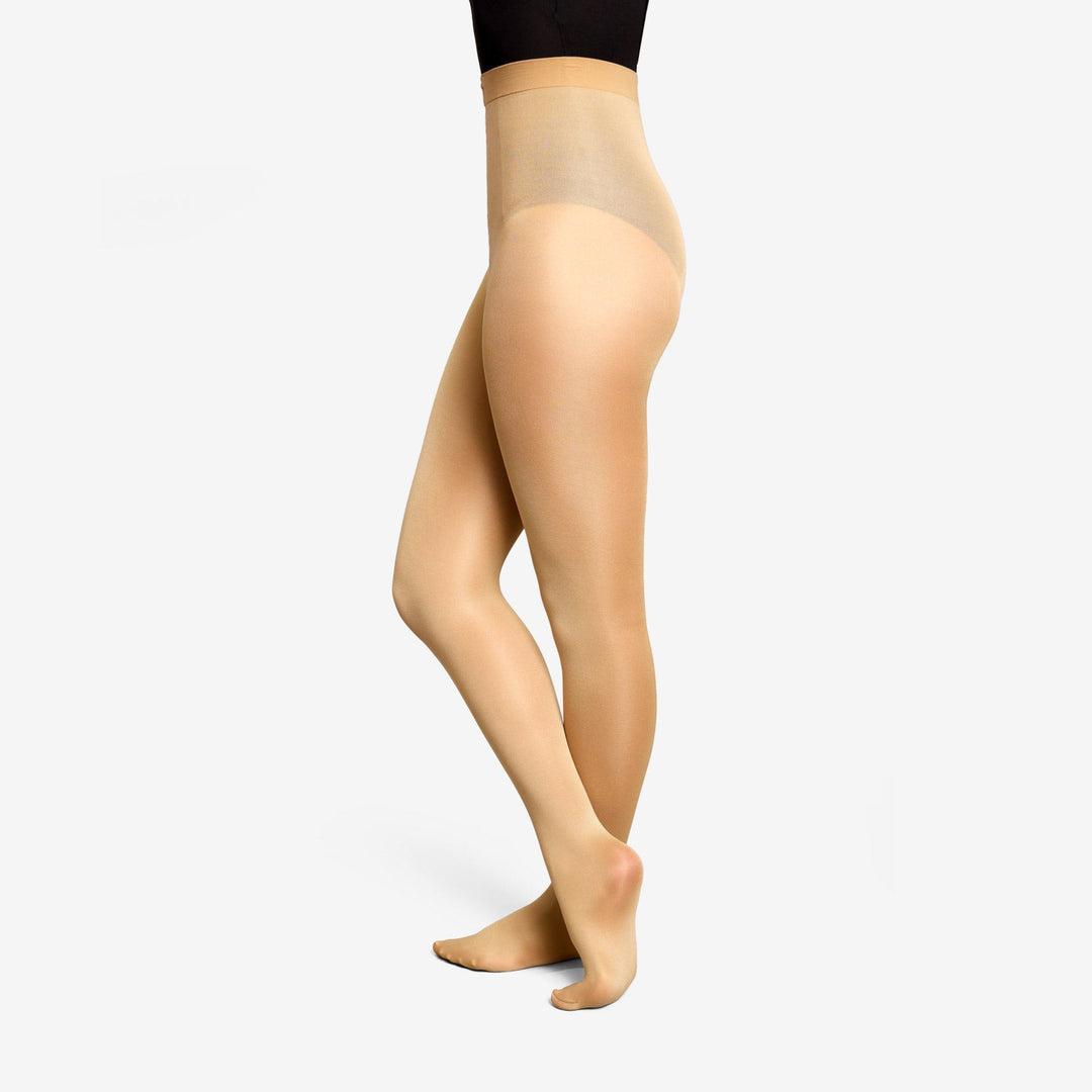 So Danca Adult Shimmer Footed Ballet Tight - TS102 - Light Toast