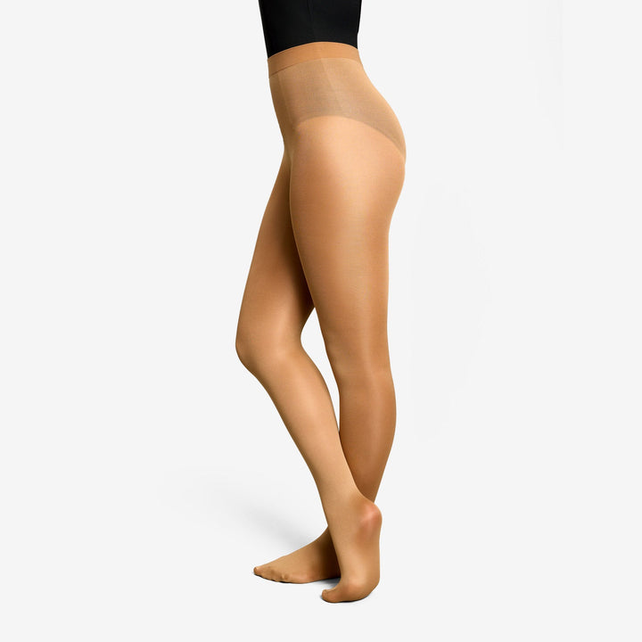 So Danca Adult Shimmer Footed Ballet Tight - TS102 - Toast