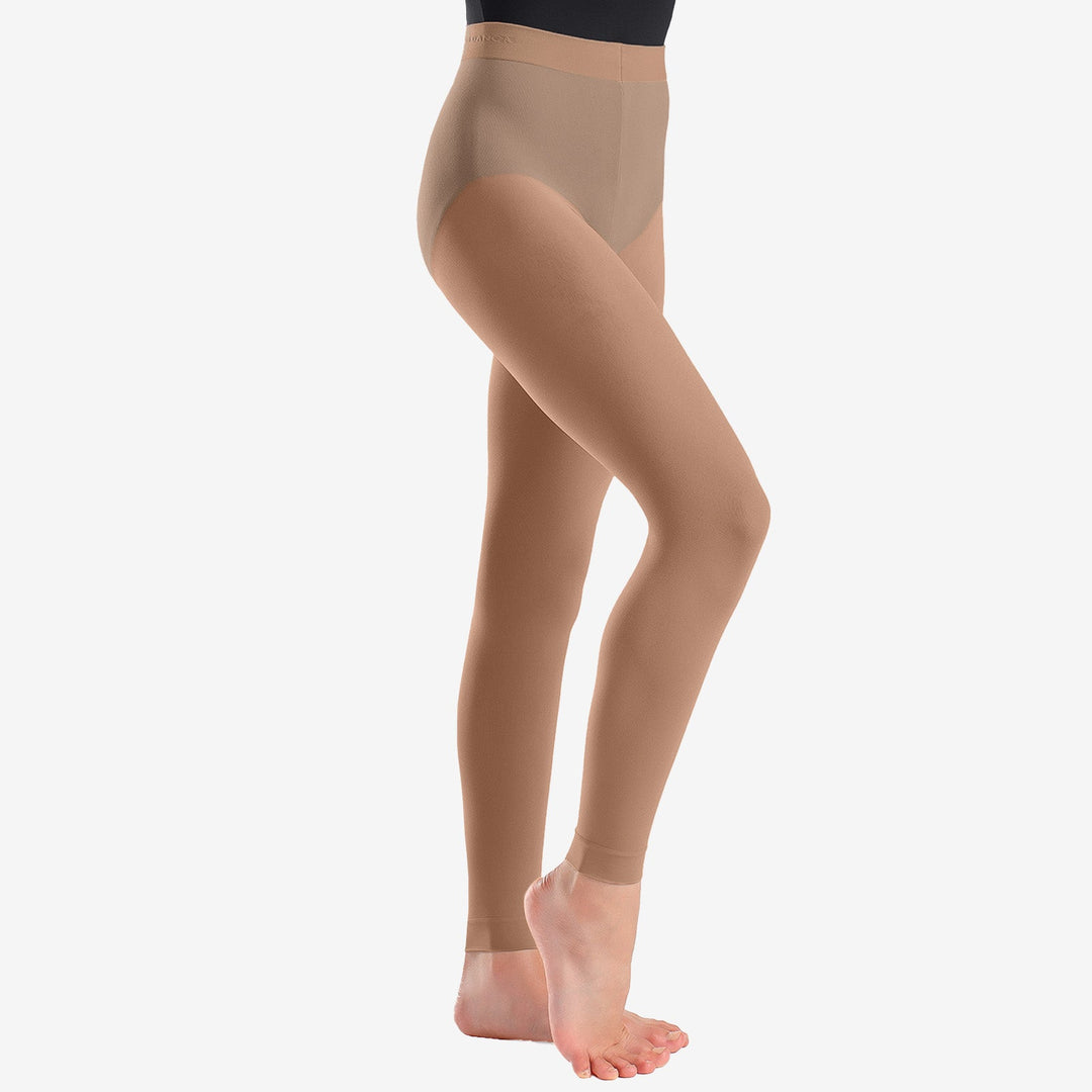 So Danca Girls Footless Ballet Tight - TS69 - Light Suntan