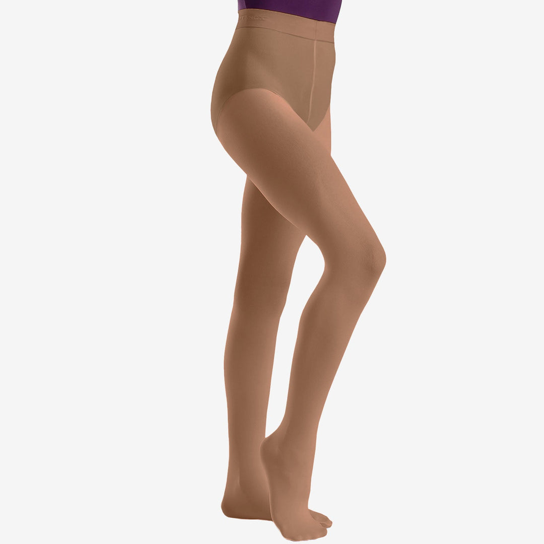 So Danca Girls Footed Ballet Tight - TS73 - Suntan