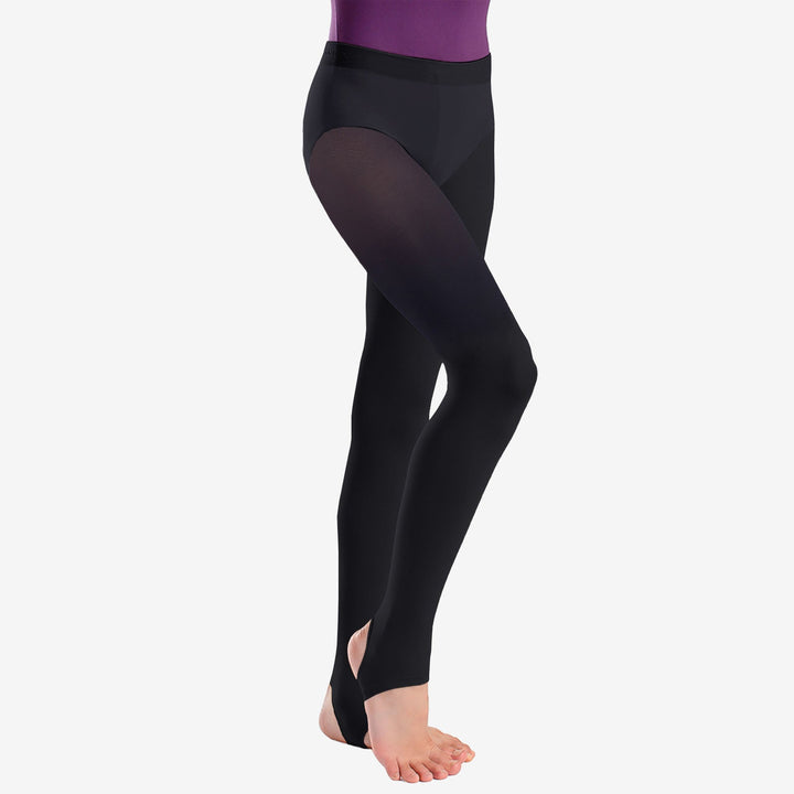 So Danca Girls Stirrup Dance Tight - TS77 - Black
