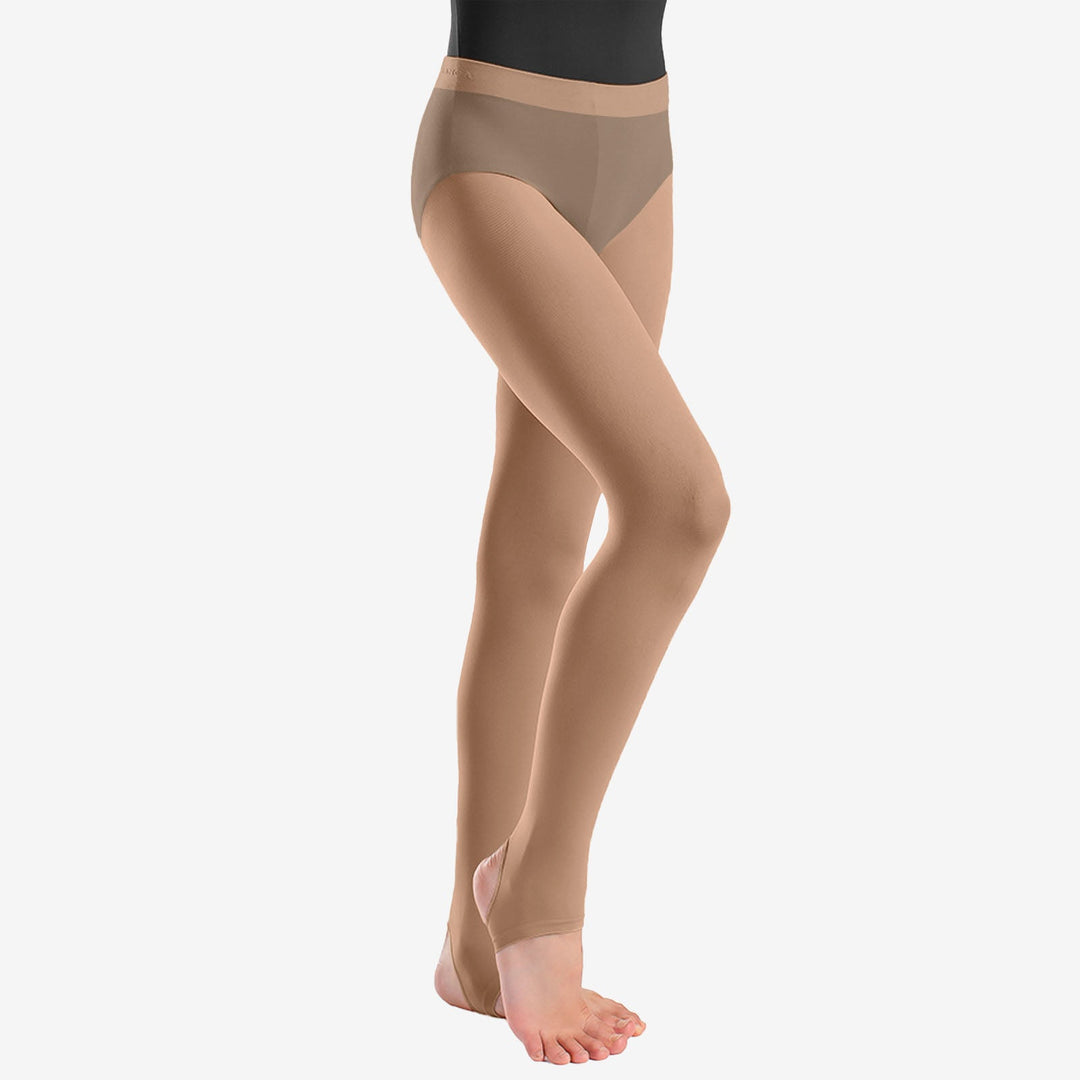 So Danca Girls Stirrup Dance Tight - TS77 - Light Suntan