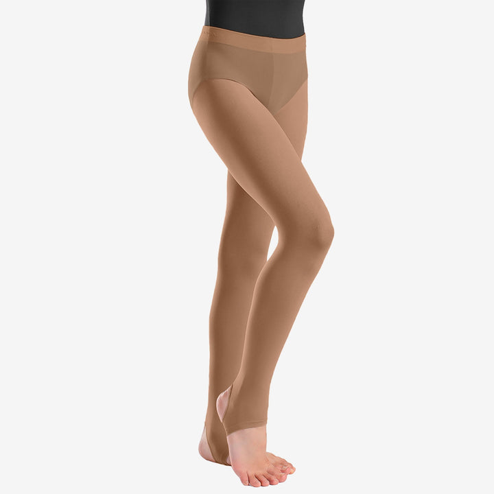 So Danca Girls Stirrup Dance Tight - TS77 - Suntan