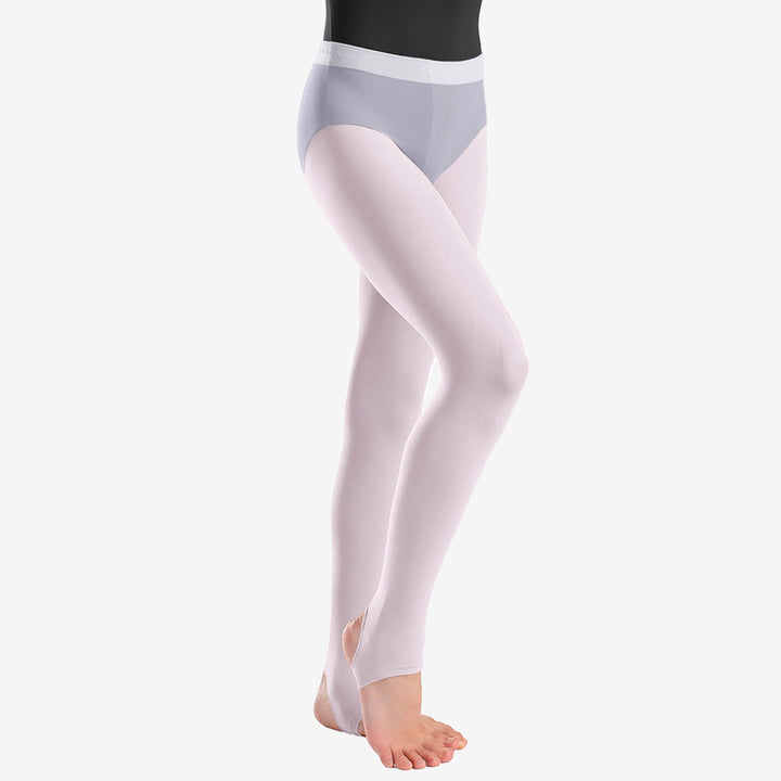 So Danca Girls Stirrup Dance Tight - TS77 - White